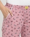 Shop Women's Pink All Over Floral Printed Pyjamas