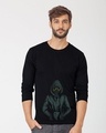 Shop Dark Rebel Full Sleeve T-Shirt-Front