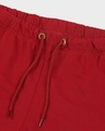 Shop Dark Red Plus Size Casual Jogger Pants