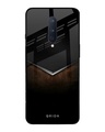 Shop Dark Walnut Premium Glass Case for OnePlus 8 (Shock Proof, Scratch Resistant)-Front