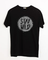 Shop Dark Wild Half Sleeve T-Shirt-Front