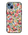 Shop Daylight Floral Art Premium Glass Case for Apple iPhone 13 (Shock Proof, Scratch Resistant)-Front