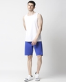 Shop Men's Dazzling Blue Casual Shorts-Full