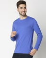 Shop Men's Dazzling Blue T-shirt-Design
