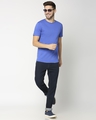 Shop Men's Dazzling Blue T-shirt-Full
