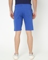 Shop Dazzling Blue Men's Solid One Side Printed Strip Shorts-Design
