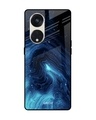 Shop Dazzling Ocean Gradient Premium Glass Case for Oppo Reno8T 5G (Shock Proof, Scratch Resistant)-Front