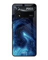 Shop Dazzling Ocean Gradient Premium Glass Cover for Poco X4 Pro 5G (Shock Proof Scratch Resistant)-Front