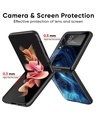 Shop Dazzling Ocean Premium Glass Case for Samsung Galaxy Z Flip4 5G (Shock Proof, Scratch Resistant)