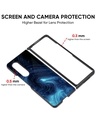 Shop Dazzling Ocean Premium Glass Case for Samsung Galaxy Z Fold4 5G (Shock Proof, Scratch Resistant)-Full