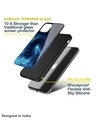 Shop Dazzling Ocean Printed Premium Glass Cover For iPhone SE 2020 (Impact Resistant, Matte Finish)-Design