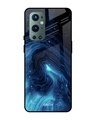 Shop Dazzling Ocean Printed Premium Glass Cover For OnePlus 9 Pro (Impact Resistant, Matte Finish)-Front