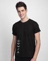 Shop Dc Logos Half Sleeve T-Shirt (DCL)-Front