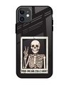 Shop Dead Mood Premium Glass Cover for Apple iPhone 11-Front