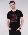 Shop Deadpool Caught You Half Sleeve T-Shirt (DPL)