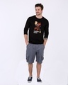 Shop Deadpool Never Wrong Full Sleeve T-Shirt (DPL)-Design
