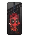 Shop Deadpool Premium Glass Cover for OnePlus 8-Front