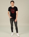 Shop Deadpool Splash Half Sleeve T-Shirt (DPL)-Full