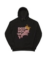 Shop Women's Black Deep house Print Regular Fit Hoodie