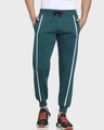 Shop Deep Lake Solid Joggers AW 21-Front