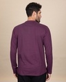 Shop Deep Purple Full Sleeve Henley T-Shirt-Full