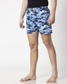 Shop Deep Sea Camo Men's Printed Boxers-Design