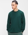 Shop Men's Deep Teal Sweatshirt-Front