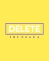 Shop Delete the Drama Boyfriend T-Shirt Pineapple Yellow-Full