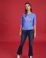 Shop Desi Drama Queen Round Neck 3/4th Sleeve T-Shirt-Design