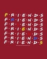 Shop Diagonal Friends Boyfriend T-Shirt (FRL)