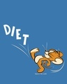 Shop Diet Kick Jerry Boyfriend T-Shirt (TJL) Digital Teal-Full