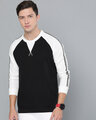 Shop Black Solid Sweatshirt-Front