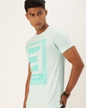 Shop Blue Typography T Shirt 07-Design