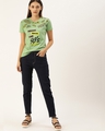 Shop Green Graphic Print T Shirt
