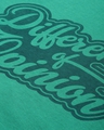 Shop Green Typographic T Shirt36-Full