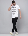 Shop Green Typography T Shirt-Full