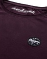 Shop Maroon Solid T Shirt-Full