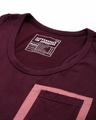 Shop Men's Maroon Colourblock Sleeveless T-shirt-Full