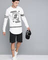 Shop White Graphic Print T Shirt