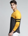Shop Yellow Colourblocked T Shirt-Design