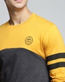 Shop Yellow Colourblocked T Shirt