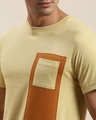 Shop Yellow Colourblocked T Shirt66