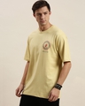 Shop Yellow Graphic Print T Shirt-Design