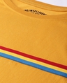 Shop Yellow Solid T Shirt-Full