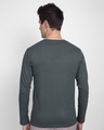 Shop Different Doesn't Mean Wrong Full Sleeve T-Shirt Nimbus Grey-Design