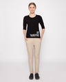 Shop Different Mirror Round Neck 3/4th Sleeve T-Shirt-Full