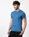 Shop Digi Teal Half Sleeve T-Shirt-Full