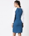 Shop Digi Teal Raglan Slim Fit Dress-Design