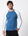 Shop Digi Teal Raglan Full Sleeve T-Shirt-Design