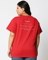 Shop Dil Hai Hindustani Women's Boyfriend T-Shirt Plus Size-Design